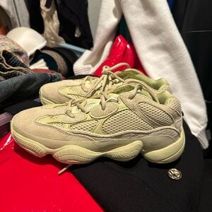 Yeezy Men's Shoes in Cream and Tan